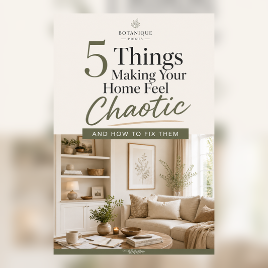 5 Things Making Your Home Feel Chaotic and How to Fix Them