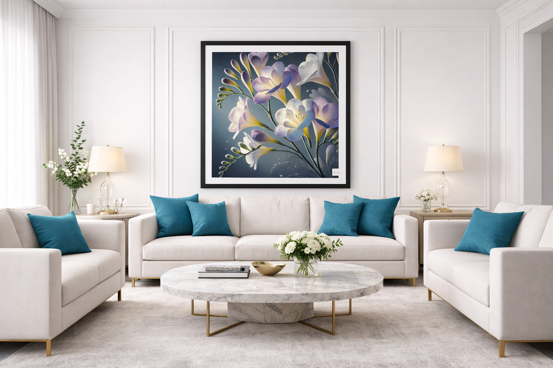How to Style Luxury Botanical Wall Art in Modern Interiors