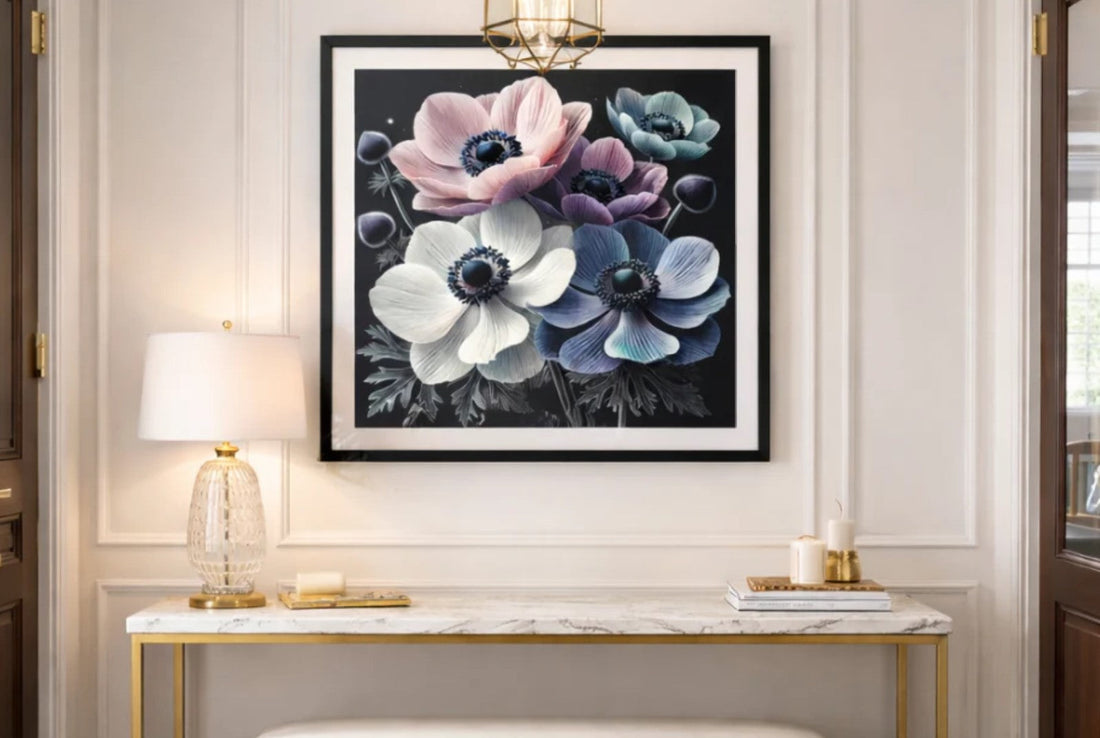 Choosing the Right Size Botanical Artwork for a Visually Calm Interior