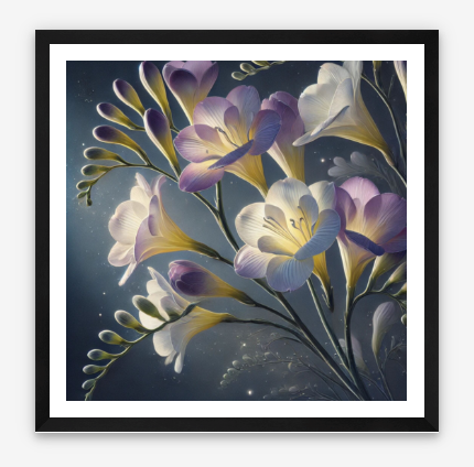 Starlit Freesias - Limited Edition