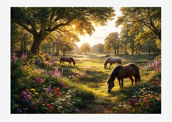 Sunlit Grazing -  Limited Edition