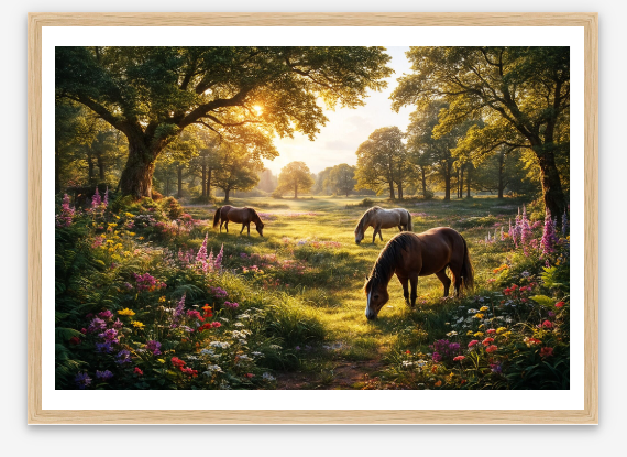Sunlit Grazing -  Limited Edition