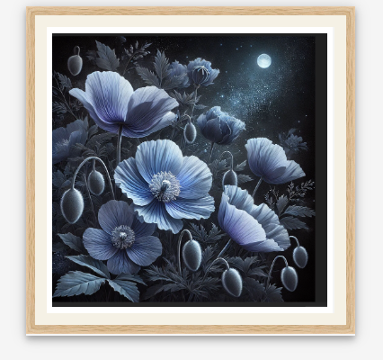 Midnight Poppies - Limited Edition